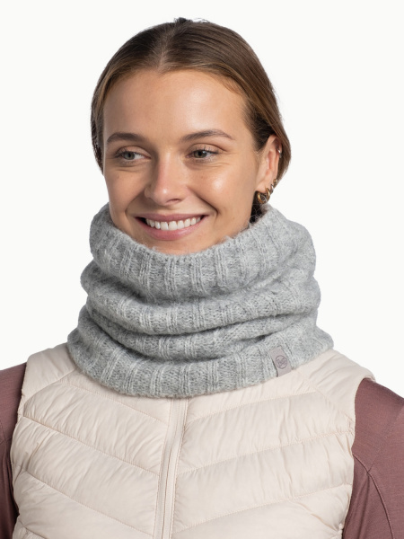 Шарф Buff Knitted Neckwarmer NERLA (; one size; Grey)